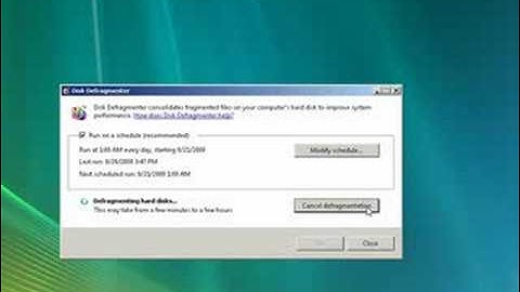 Making Windows Vista Faster!