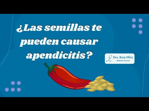 Video: ¿Pueden las semillas de chile causar apendicitis?