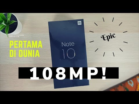 Unboxing Xiaomi Mi Note 10 Indonesia   108 MP Camera  EPIC     Quick Review  