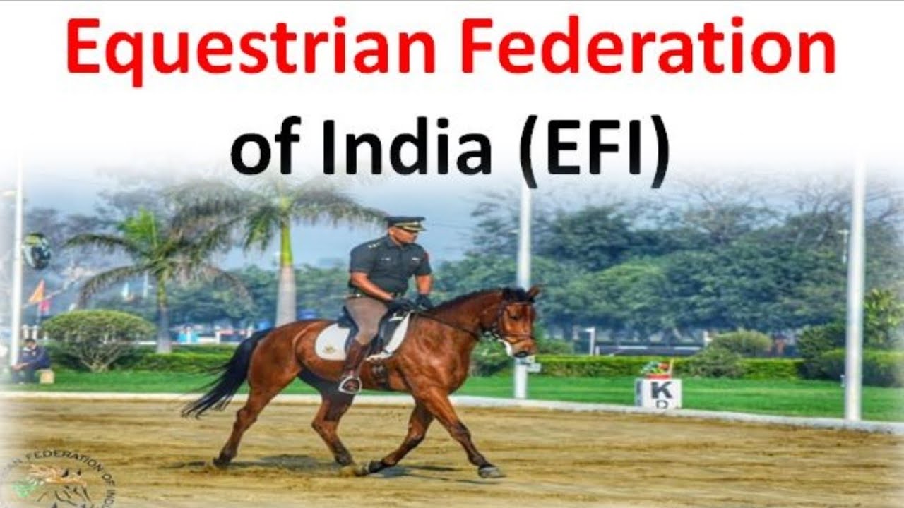 TIE-107 Equestrian Federation of India (EFI) is Organising Federation Equestre Internationale (FEI)