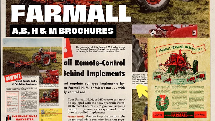 The IH Farmall A, B, H & M Tractors