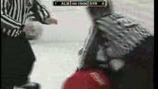 Derek Dorsett vs Cavosie 3/28/08