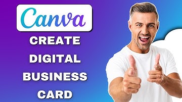 How to Create Digital Business Card in Canva (2025)