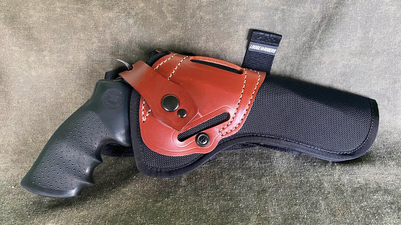 Desantis Wild Hog Hybrid Holster for the Dirty Harry Smith & Wesson Model 29 6 1/2” Barrel .44 Mag