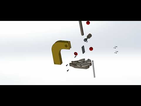 Arbor Press Machine | Exploded View Animation | SolidWorks Assembly Tutorial