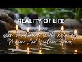 Focus on healing depression and anxiety fall asleep fast with relaxing music light in darkness