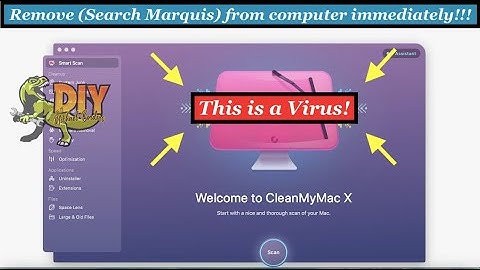 🦠 Use CleanMyMAC to remove (Search Marquis) virus from computer 🦠