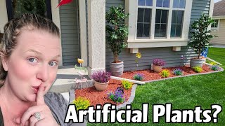 Epic DIY garden transformation with FAKE plants 😳