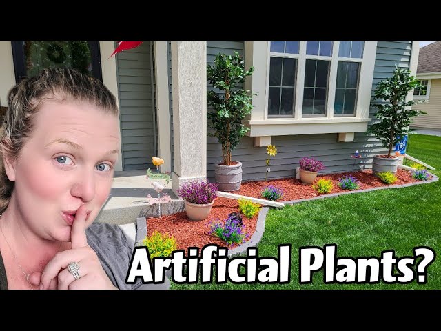 How to Pot Artificial Plants for Outside! 