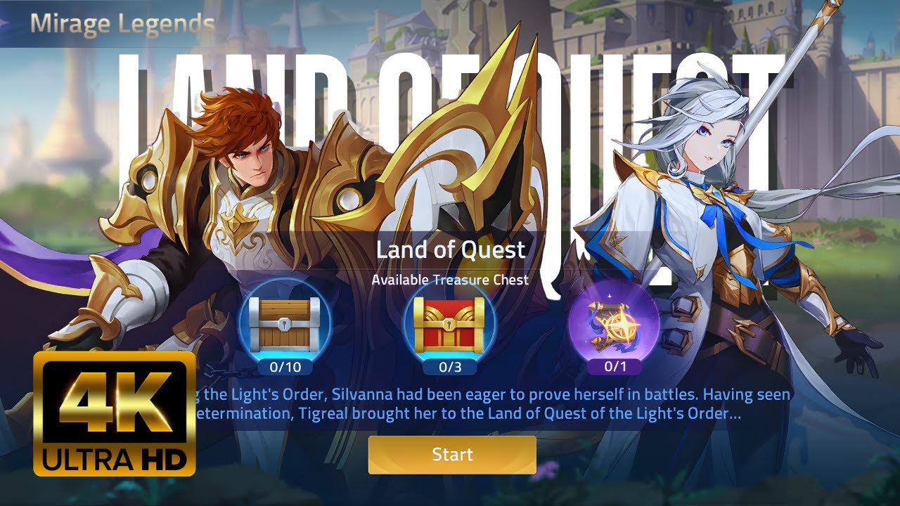 EASIEST Clear! Mirage Legends (Land of Quest) Walkthrough | Mobile Legend: Adventure