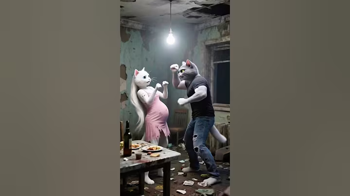 Don't direct violence at your family.😾 #short #ai #story #cat