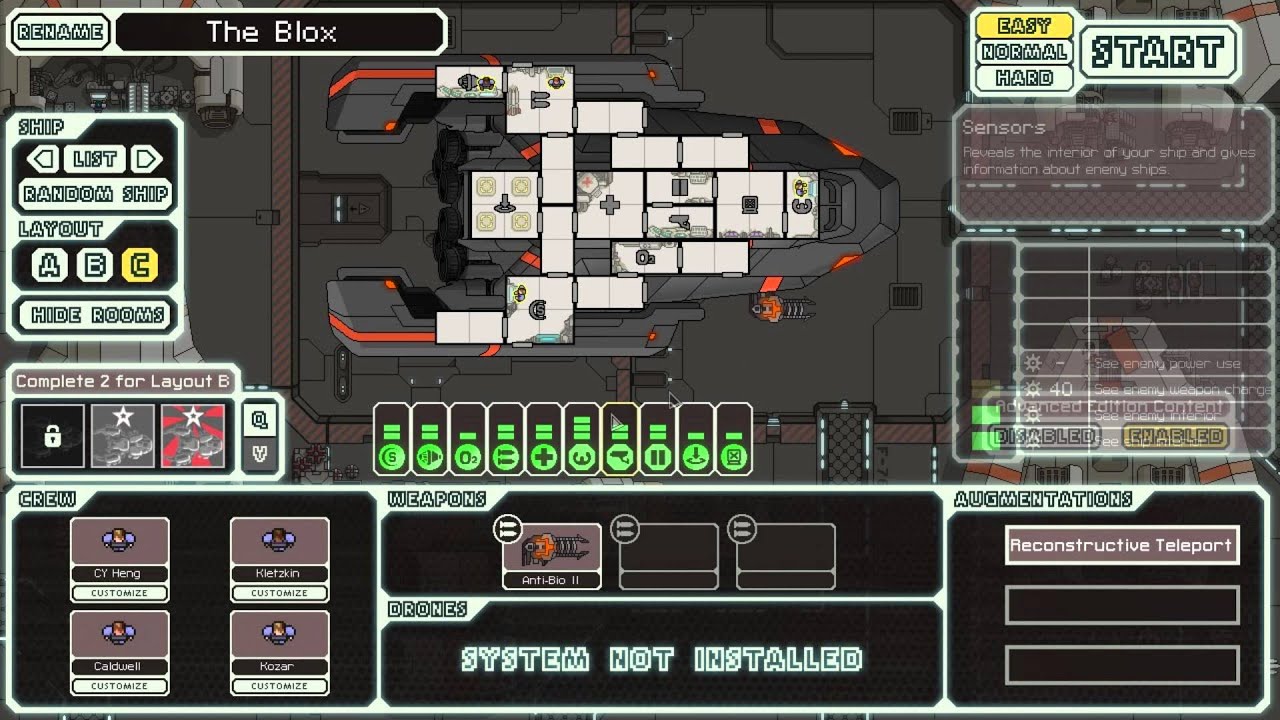 FTL Advanced Edition Ship Mod Overview : The Blox - YouTube