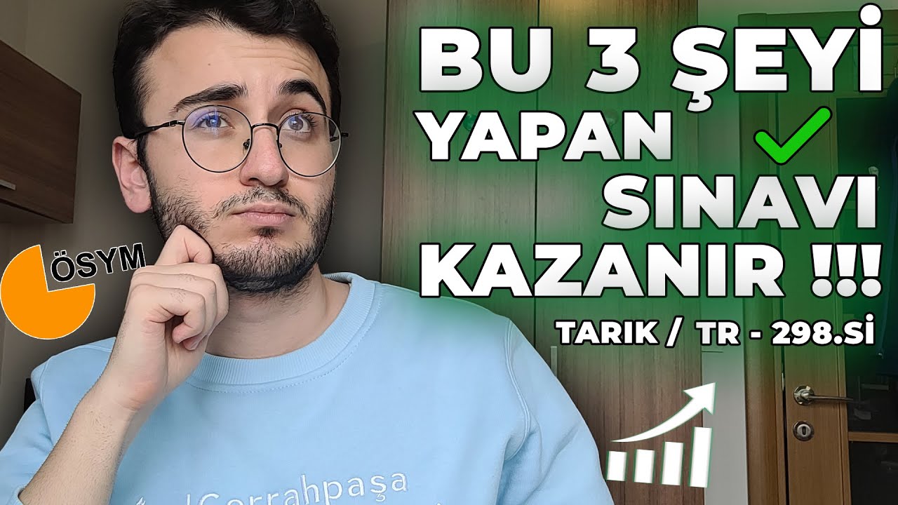 Sınav Kazandıran Son 2 Ay Tavsiyelerim | (Yks 2024)