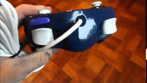 Custom Fox/Falco Gamecube Controller for smasher "Clawdiuz"