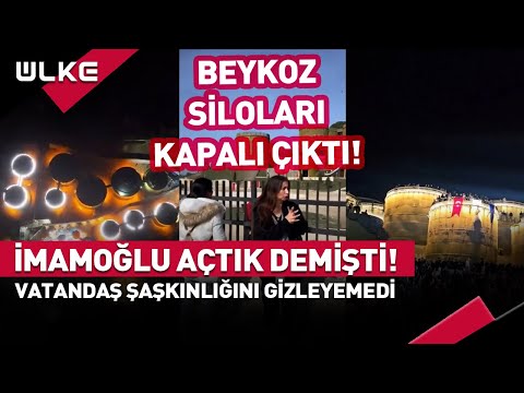 Ekrem İmamoğlu Vatandaşın Gözünü Boyadı! Beykoz Silolarını Açtık Demişti... #haber