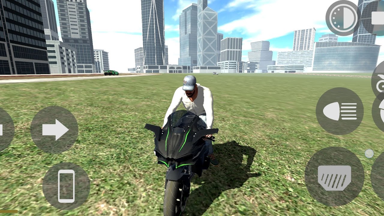 Indian bike driving with h2r 