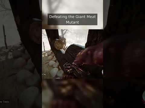 Defeating the Giant Meat Mutant