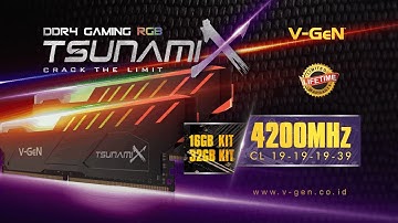 🤔TES OVERCLOCK MEMORY RAM VGEN TSUNAMI-X ( METODE MAINBOARD MEMORY TRY IT)