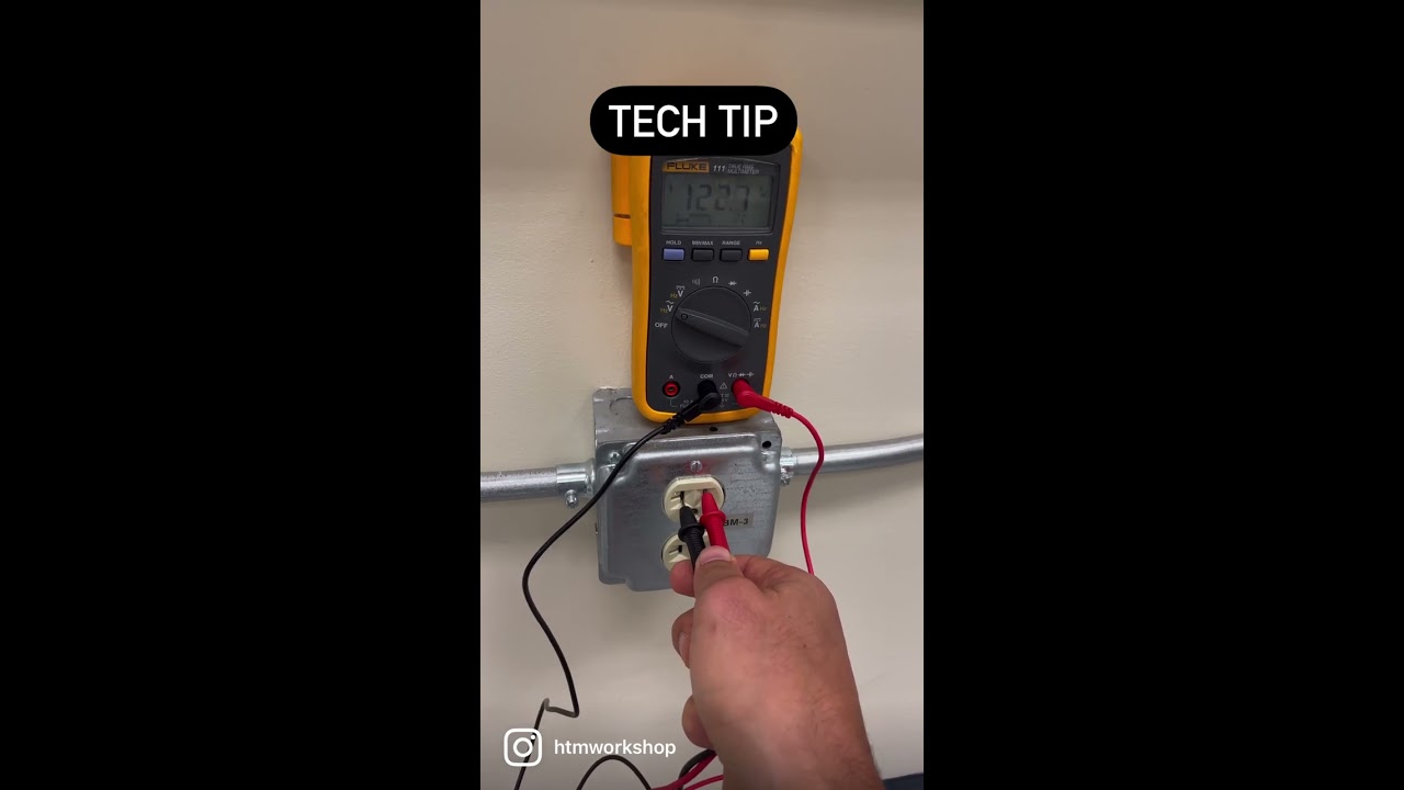 Measuring Voltage The Right Way Electronics Electricity Electrician Outlet