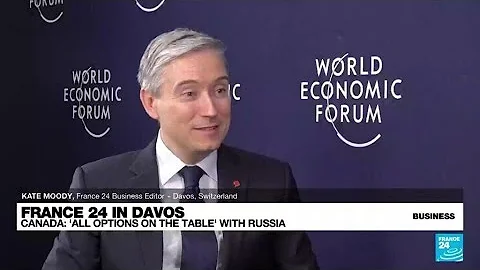 Davos 2022: Canada says 'all options on the table' regarding sanctions on Russia • FRANCE 24
