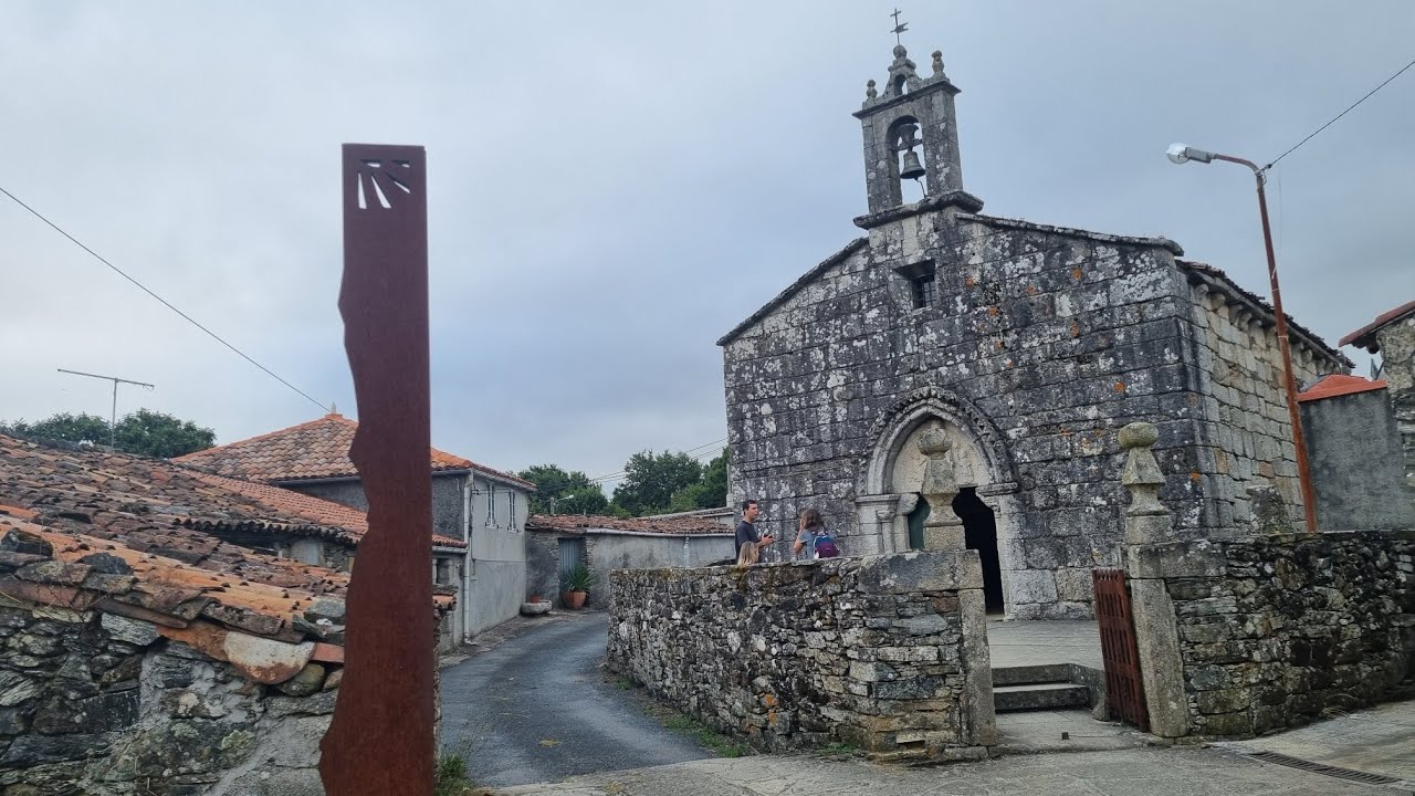 My Camino - Day 40: Late start on a cloudy morning