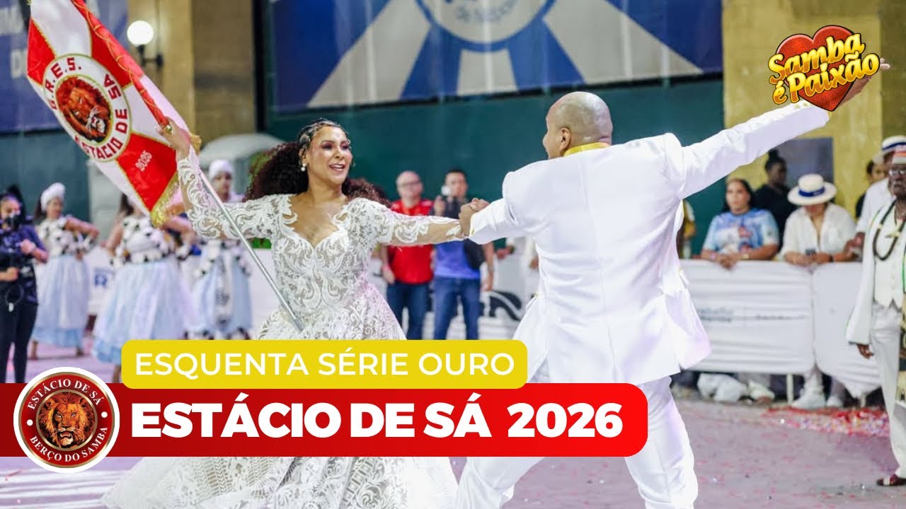 Estácio de Sá Minidesfile 2026 | Esquenta da Serie Ouro (4K)