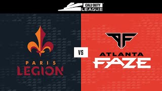 Paris Legion vs Atlanta FaZe | Stage IV Week 1 — Chicago Home Series | Day 1