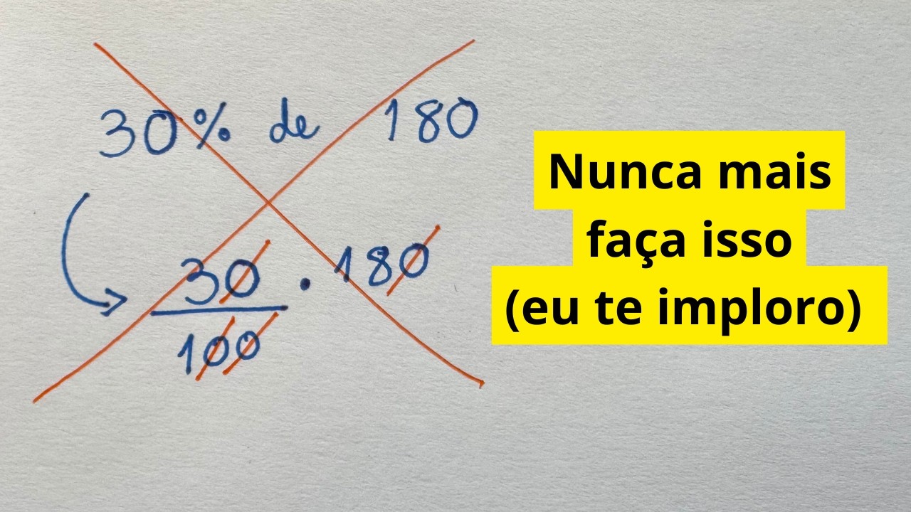 PORCENTAGEM para ENEM MEDICINA (vire uma máquina)