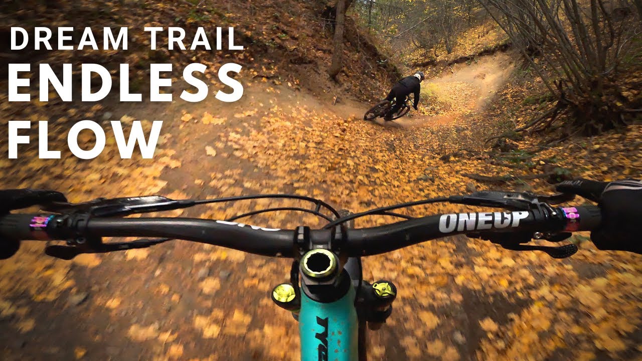 ⁣Dream MTB Trail! Best riding day of the year