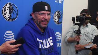 Dallas Mavericks' Jason Kidd Practice Interview Before Game 4 vs LA Clippers