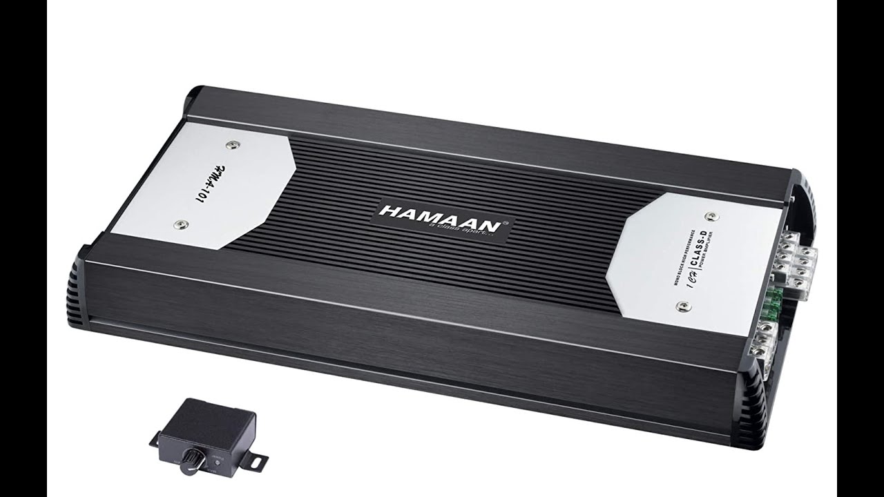 Hamaan HMA101 Mono Block High Power Car Amplifier Unboxing Review