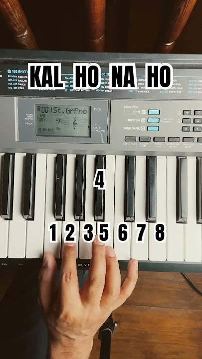Learn Kal Ho Na Ho - Piano Tutorial