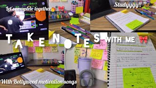 Lets Complete Our Notes Together With Bollywood Motivational Song