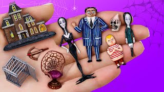 Miniature Dolls \/ 9 Addams Family DIYs