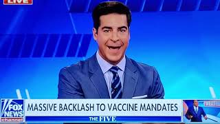 We will not comply! Workers take to the streets to protest Vaccine Mandate. Geraldo unhinged. The 5