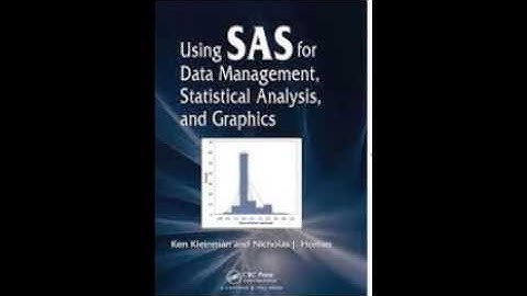 statistical analysis system (sas) certification