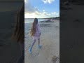 Viki walks to sunset, Formentera, Spain 2023 #formentera