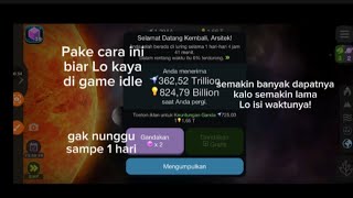 Cara curang di game idle!! Dapat penghasilan luring tanpa nunggu! screenshot 4