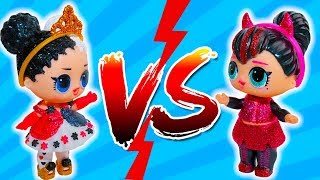 КУКЛЫ ЛОЛ в ШКОЛЕ! ПЕРЧИНКА ПРОТИВ КОРОЛЕВЫ Видео для детей! Распаковка #LOL SURPRISE DOLLS