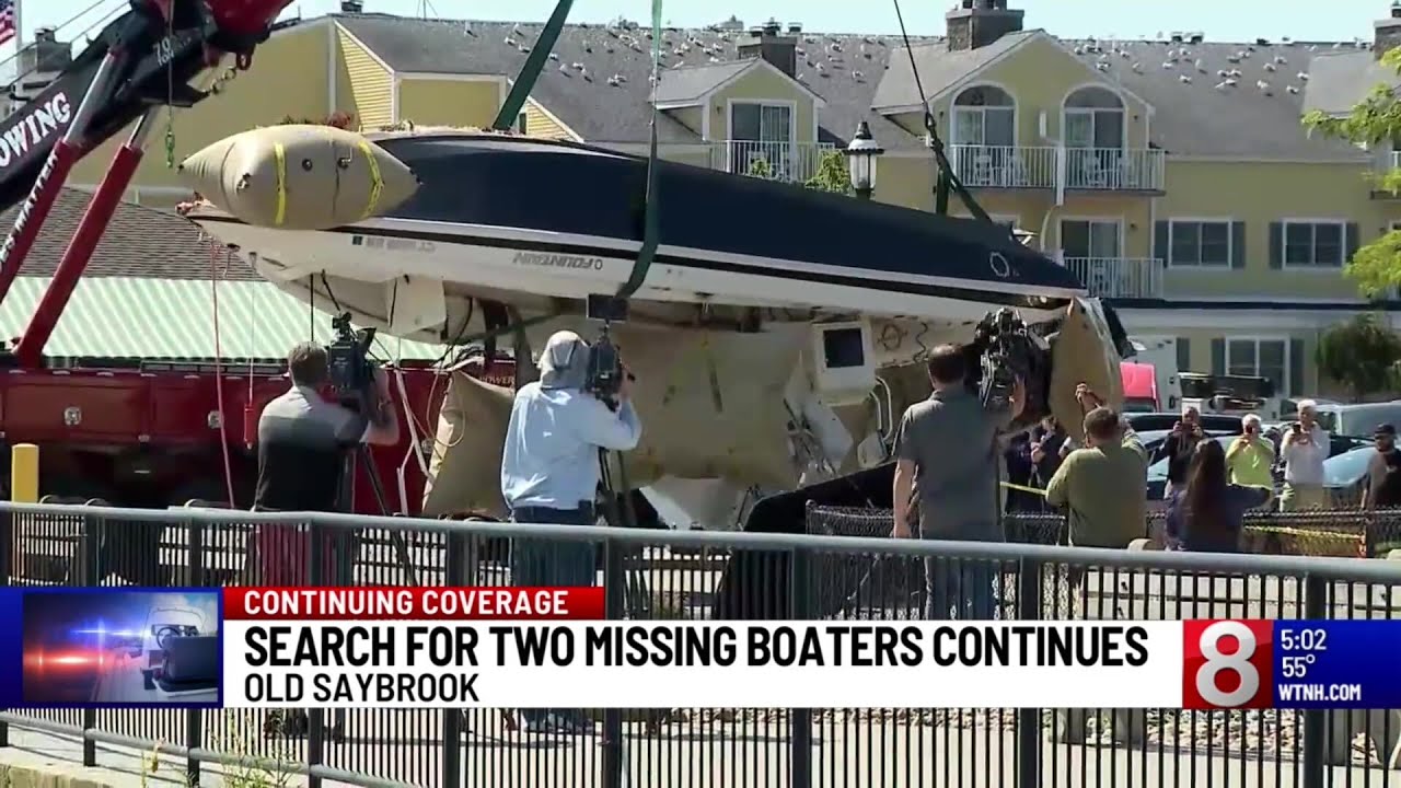 1 dead, 2 missing following boat accident in Old Saybrook - YouTube