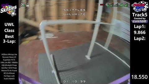 RaceGOW2 Track5: FPVSkittles