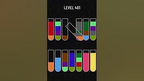 Water Sort Puzzle level 401-402