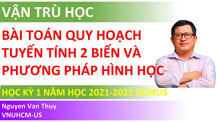 Bài toán quy hoạch tuyến tính phương pháp hình học