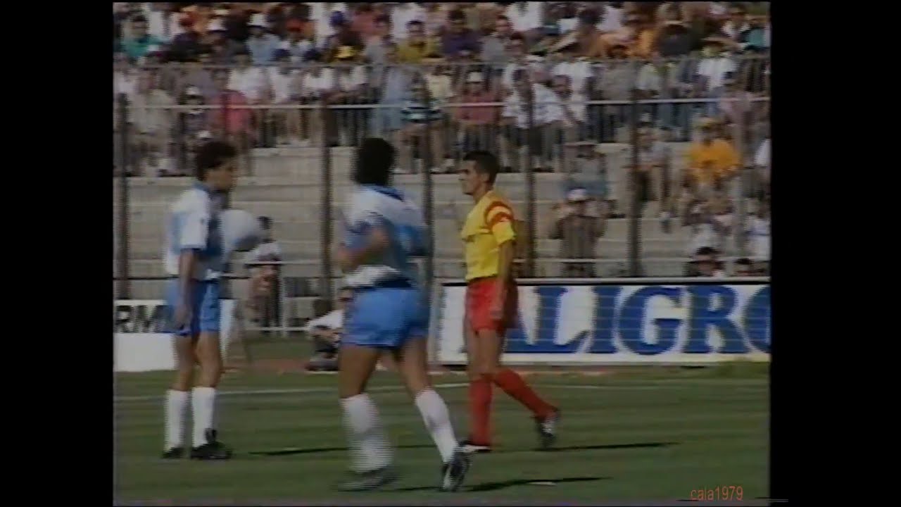 1990/1991: SERIE A: RD 1: LECCE vs NAPOLI
