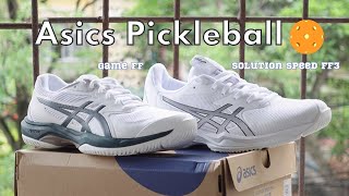 Review Asics Game Ff Asics Solution Speed Ff3 - Asics Pickleball Shoes