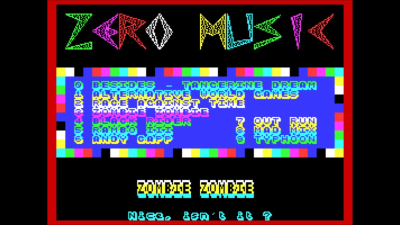 Watch Phonex - Zero Music | ZX Spectrum Musicdisk on YouTube Watch Phonex - Zero Music | ZX Spectrum Musicdisk on YouTube
