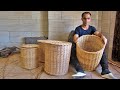 How To Weave a Willow Basket - Basket Weaving Techniques