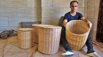 How To Weave Willow Basket | Basket Weaving Techniques