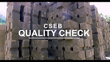 How to check quality of Interlocking Bricks (CSEB)