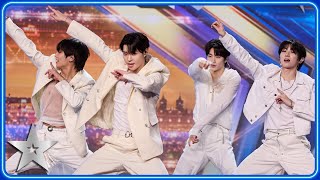 Kpop boyband BLITZERS (블리처스) cover Shawn Mendes hit | Auditions | BGT 2024